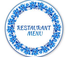 Backgrounds for restaurant menu in vector