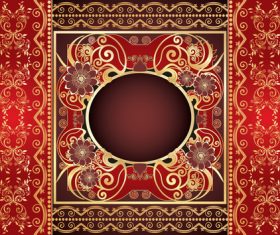 Beautiful decorative vector background