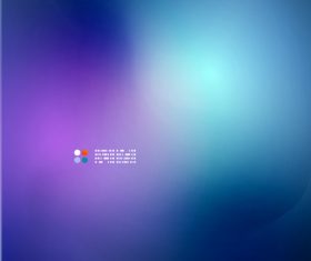 Blurred two-color abstract background vector