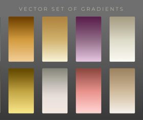 Collection premium vintage gradients vector