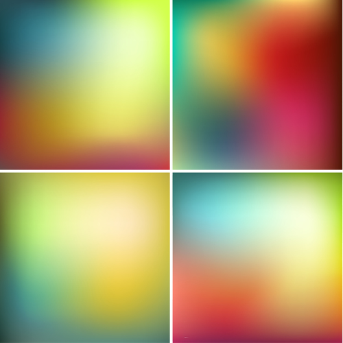 Colorful blurry abstract background vector