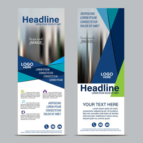 Corporate banners vector