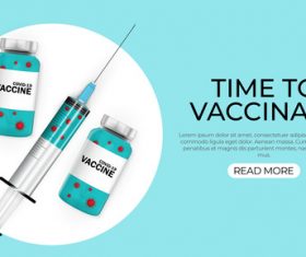 Cover time to vaccinate vector