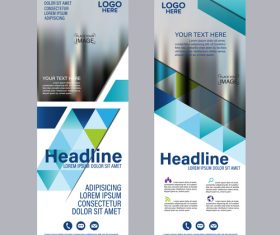 Creative design banners template vector