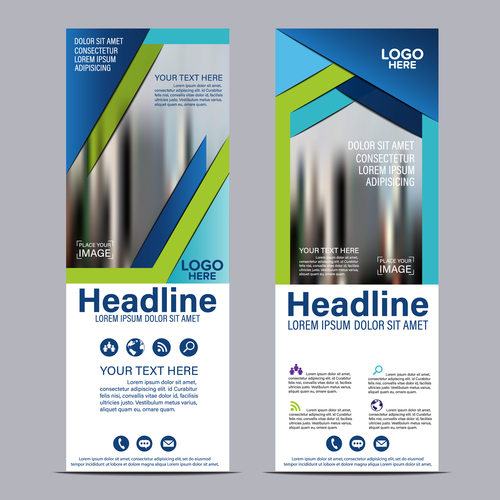 Design banners template vector