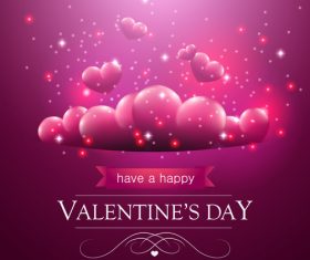 Design valentine greeting card vector