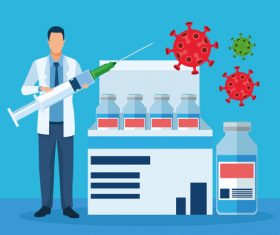 Doctor and antiviral vaccine vector