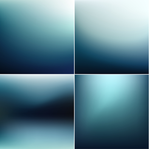 Gradient abstract blue background vector
