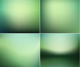 Gradient abstract green background vector