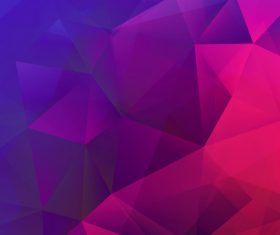 Gradient geometric abstract background vector