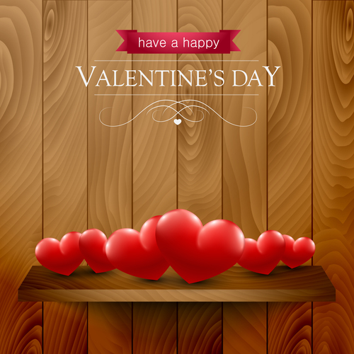 Have a happy valentines day background vector
