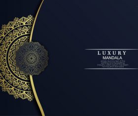 Luxury mandala vector
