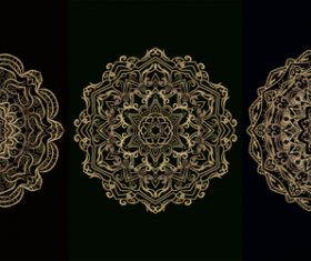 Mandala flower style decorative pattern vector