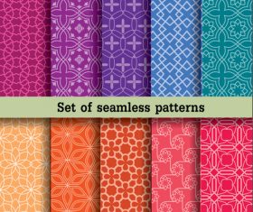 Seamless colorful background vector