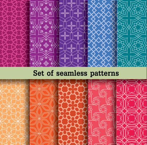 Seamless colorful background vector