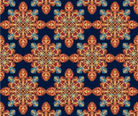 Seamless floral pattern decoration vector background
