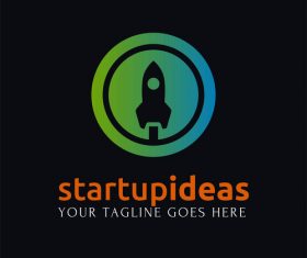 Start business logo design vector