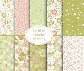 Summer elements seamless background vector