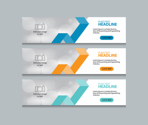 Template banner business vector