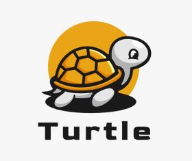 Turtle cartoon vector