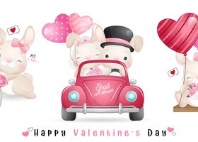 Valentines day confession theme greeting card vector
