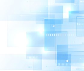 White blue modern background vector