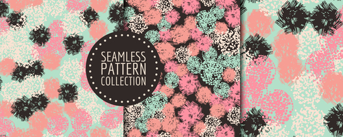 Abstract hand drawn seamless pattern vector
