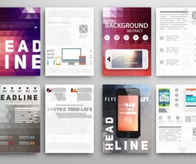 Background abstract cover vector