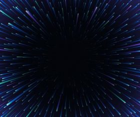 Black hole colorful shiny abstract background vector