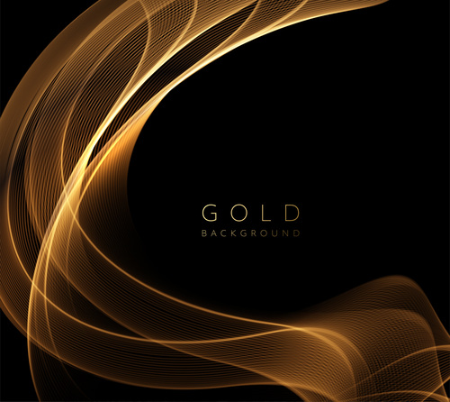 Curved golden wave vector
