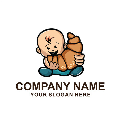 Baby Cute Logo Vector Illustration Design, This Logo Very Suitable For Baby  Shop, Baby Cloth, Etc. Royalty Free SVG, Cliparts, Vectors, and Stock  Illustration. Image 174569497.