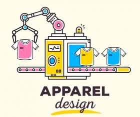Design clothing concept vector