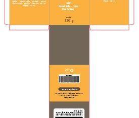 Exquisite honey box packaging vector