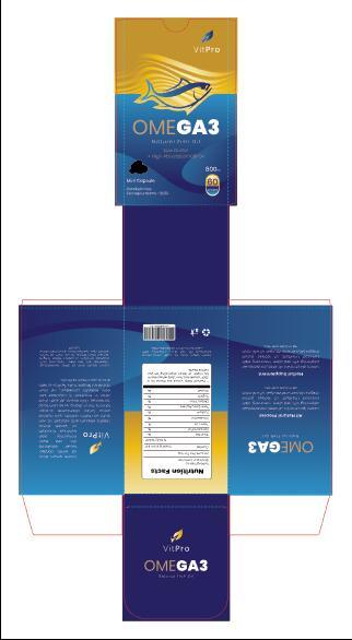 Fish OIl Packaging Vector