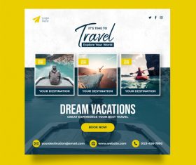 Its time to travel vector