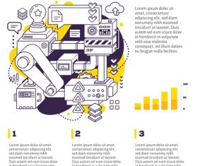 Mechanism design poster vector