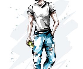Men vector