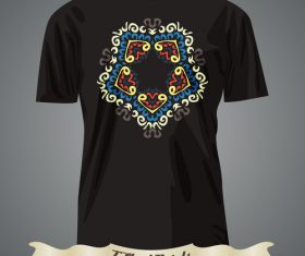Rhombus color t-shirts prints design vector