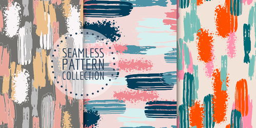Seamless pattern collection vector