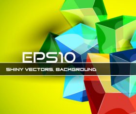 Shiny background vector