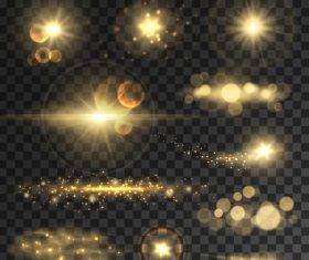 Sparkling glare background vector