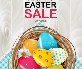 Special offer easter sale vector