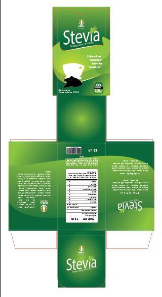 Stevia packaging design vector