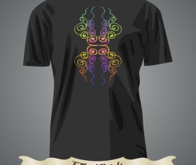 T-shirts abstract prints design vector