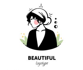 Beautiful logo vector