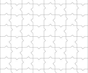 Checkered puzzle vector