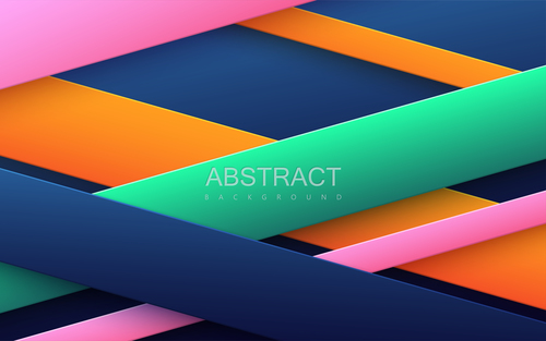 Color bars abstract geometric background vector