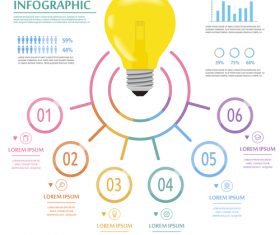 Magnetic effect concept infographic vector free download