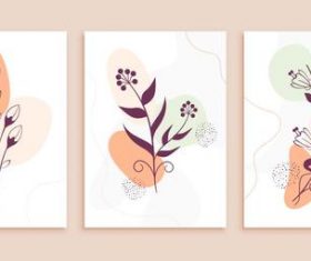 Flower line vector