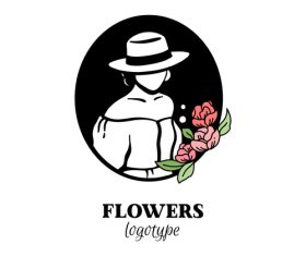 Flowers logo vector